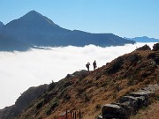 28 Il Cavallo si staglia nel cielo blu sopra le nuvole